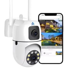 Dual Lens Mini Fox | (5+5) MP WiFi CCTV Camera