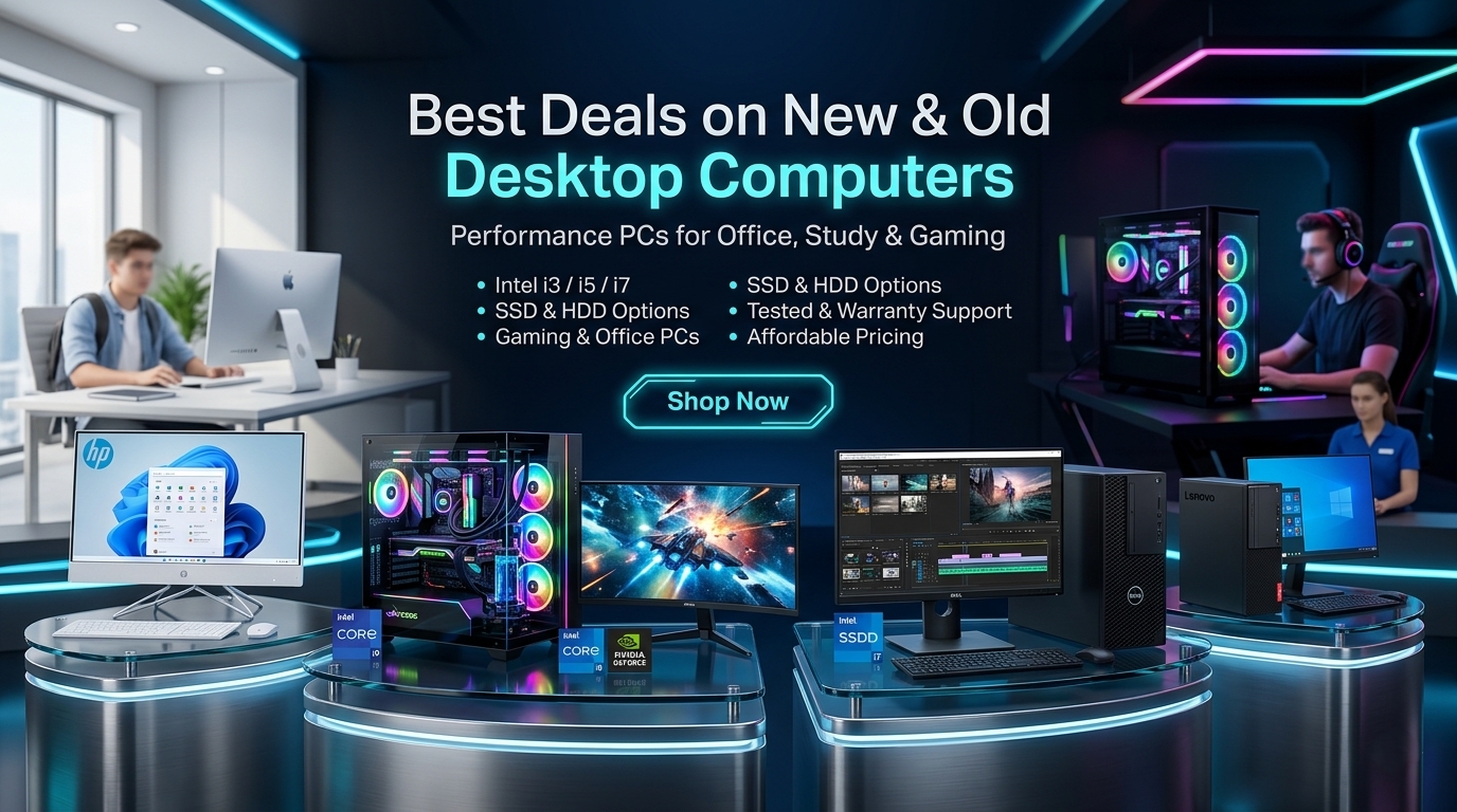 New and Old Desktops
