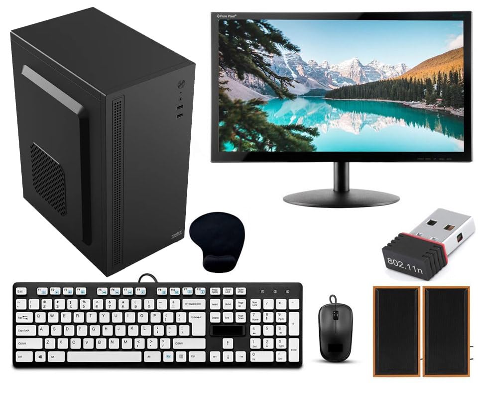Desktop Computer Complete Set | Intel Core i5-3470 | 8GB RAM | 256GB SSD