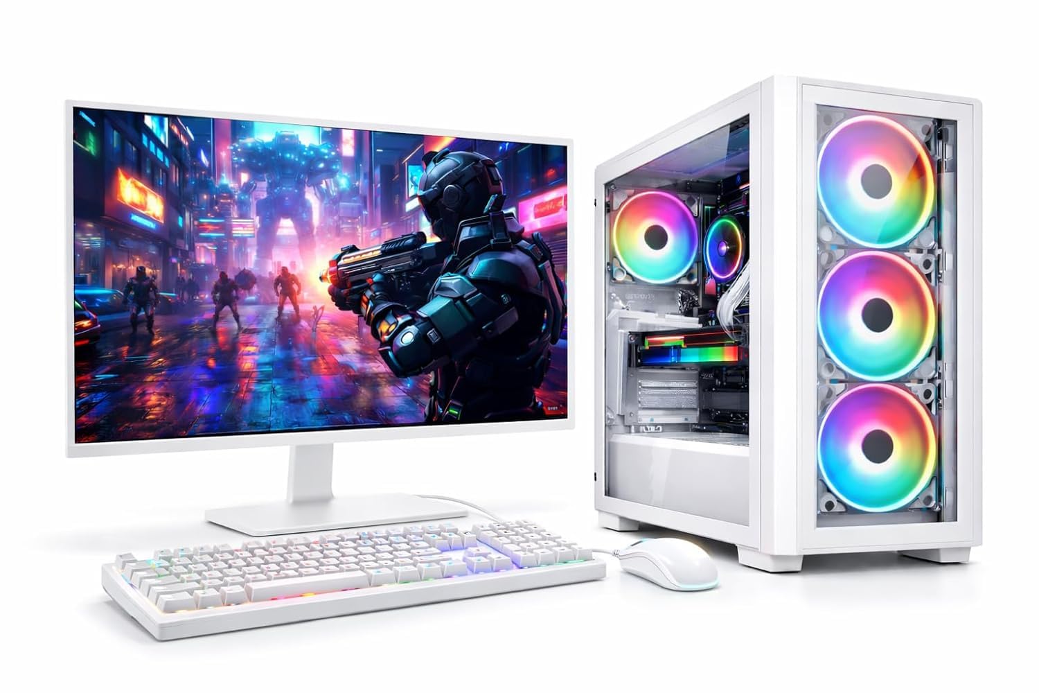 Desktop Computer Full Set | Intel Core i5 6th Gen | 8GB RAM | 256GB SSD