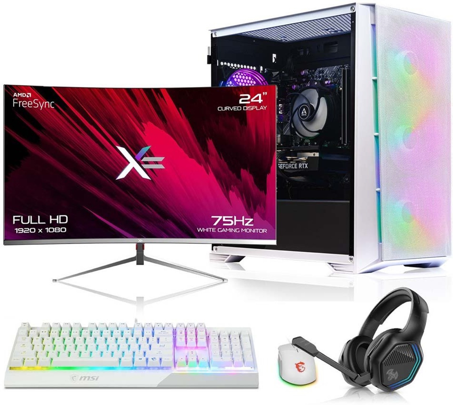 Desktop Computer Full Set | Intel Core i3 6th Gen | 8GB DDR4 RAM | 256GB SSD